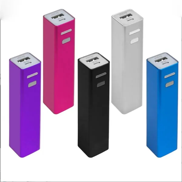 Custom Colorful Power Bank W/ USB Port - Custom Colorful Power Bank W/ USB Port - Image 1 of 3