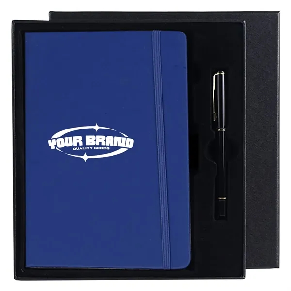 Customizable Gift Set W/ Notebook and Pen - Customizable Gift Set W/ Notebook and Pen - Image 0 of 4