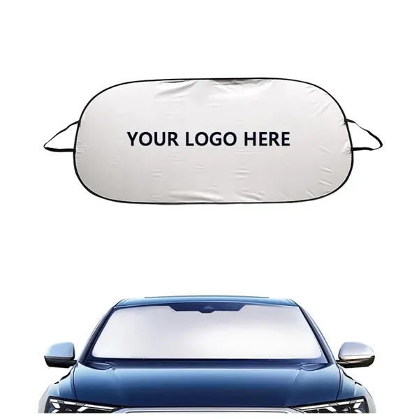 Custom Foldable UV Protection Car Windshield Sun Shade - Custom Foldable UV Protection Car Windshield Sun Shade - Image 0 of 3
