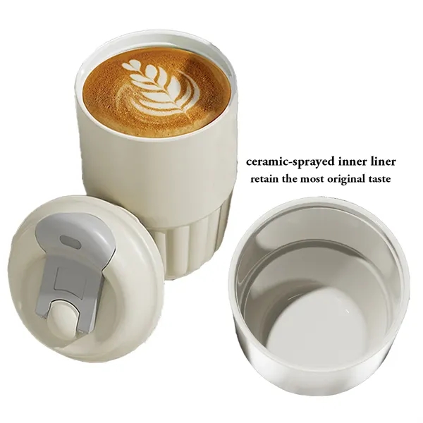 14 Oz. Original Taste Stainless Steel Coffee Tumbler - 14 Oz. Original Taste Stainless Steel Coffee Tumbler - Image 2 of 3