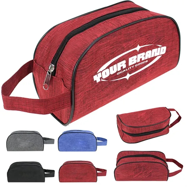 Mini Travel Pouch W/ Logo for Promotional Use - Mini Travel Pouch W/ Logo for Promotional Use - Image 0 of 2