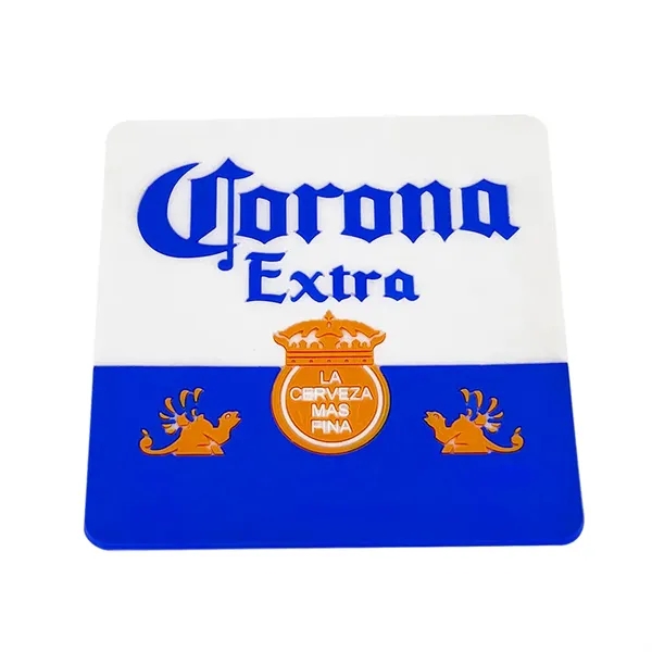 5" 2D Soft PVC Coaster - 5" 2D Soft PVC Coaster - Image 1 of 3
