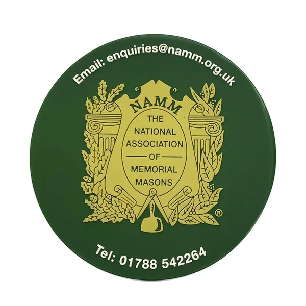 5" 2D Soft PVC Coaster - 5" 2D Soft PVC Coaster - Image 2 of 3