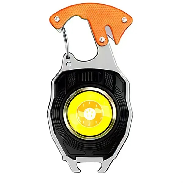 In Stock Rechargeable COB LED Keychain Clip Light With Hook - In Stock Rechargeable COB LED Keychain Clip Light With Hook - Image 6 of 6