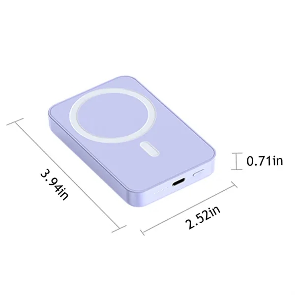 Portable Wireless Magnetic Fast Charging Power Bank - Portable Wireless Magnetic Fast Charging Power Bank - Image 1 of 4
