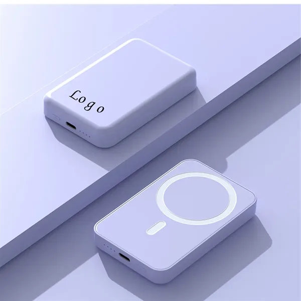 Portable Wireless Magnetic Fast Charging Power Bank - Portable Wireless Magnetic Fast Charging Power Bank - Image 3 of 4