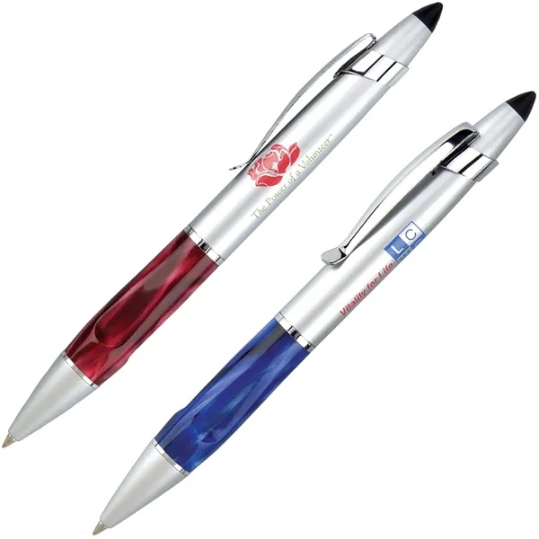 Media Twist Action Promotional Pens with Acrylic Resin - Media Twist Action Promotional Pens with Acrylic Resin - Image 0 of 4