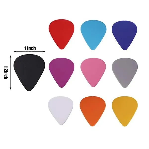 0.51/0.71/0.96mm Lightweight Plastic Frosted Guitar Pick - 0.51/0.71/0.96mm Lightweight Plastic Frosted Guitar Pick - Image 1 of 2