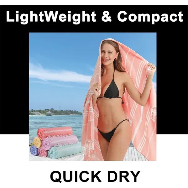 Oversized Bath Pool Swim Towel - Oversized Bath Pool Swim Towel - Image 4 of 4