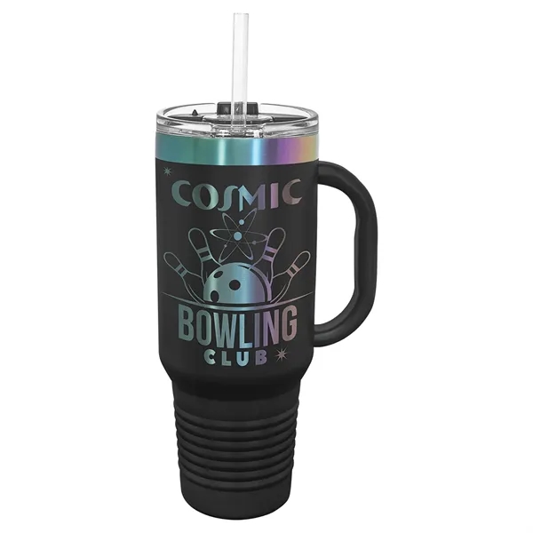 Polar Camel 40oz. Prism ION-Plated Travel Mug w/ Straw - Polar Camel 40oz. Prism ION-Plated Travel Mug w/ Straw - Image 2 of 5