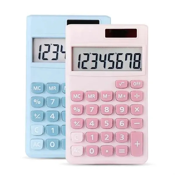 Silicone Folding Solar Calculator - Silicone Folding Solar Calculator - Image 1 of 3