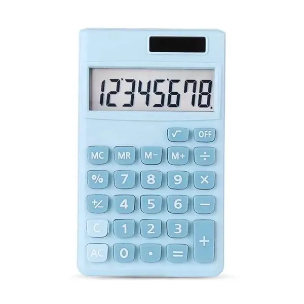 Silicone Folding Solar Calculator - Silicone Folding Solar Calculator - Image 2 of 3