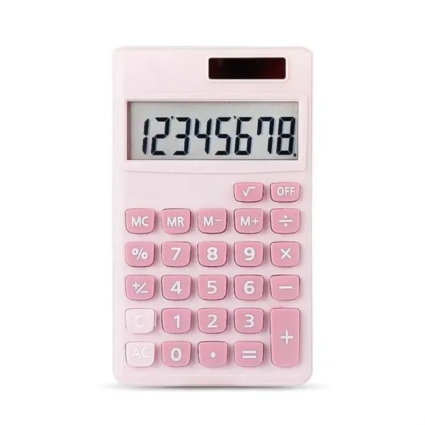 Silicone Folding Solar Calculator - Silicone Folding Solar Calculator - Image 3 of 3