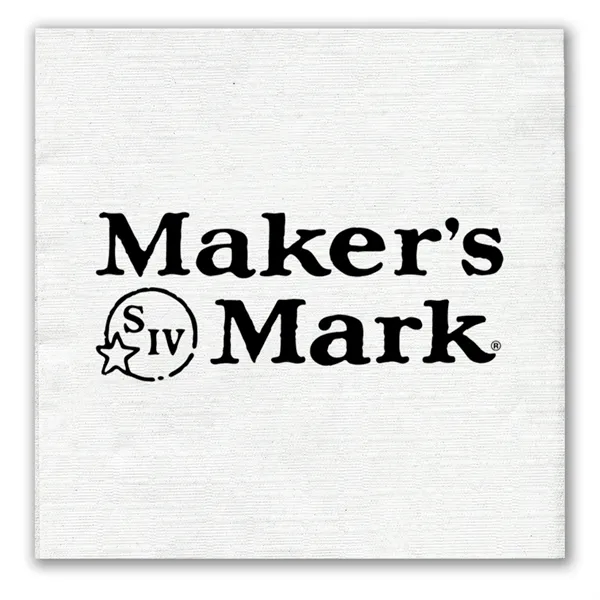 1-Ply White Beverage Napkin - Linen Embossed, FSC Certified - 1-Ply White Beverage Napkin - Linen Embossed, FSC Certified - Image 0 of 0