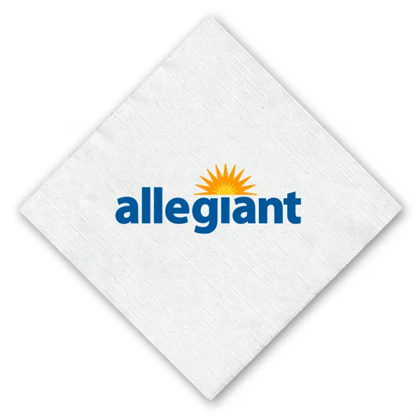 1 Ply White Beverage Napkin - Linen Embossed, Digital - 1 Ply White Beverage Napkin - Linen Embossed, Digital - Image 0 of 0