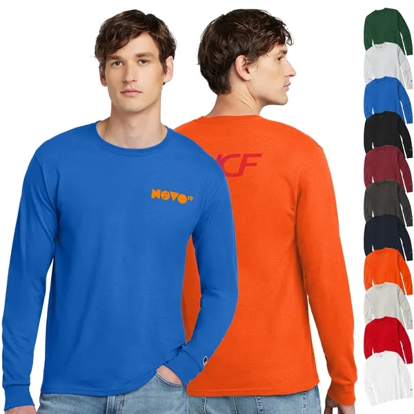 Champion ® Heritage 5.2-Oz. Jersey Long Sleeve Tee - Champion ® Heritage 5.2-Oz. Jersey Long Sleeve Tee - Image 0 of 14