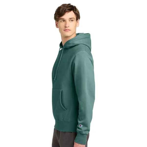 Champion ® Reverse Weave ® Garment-Dyed Hooded Sweatshirt - Champion ® Reverse Weave ® Garment-Dyed Hooded Sweatshirt - Image 11 of 11
