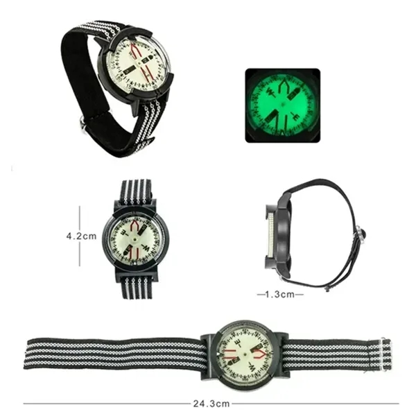Wrist-Mounted Diving Compass - Wrist-Mounted Diving Compass - Image 2 of 5