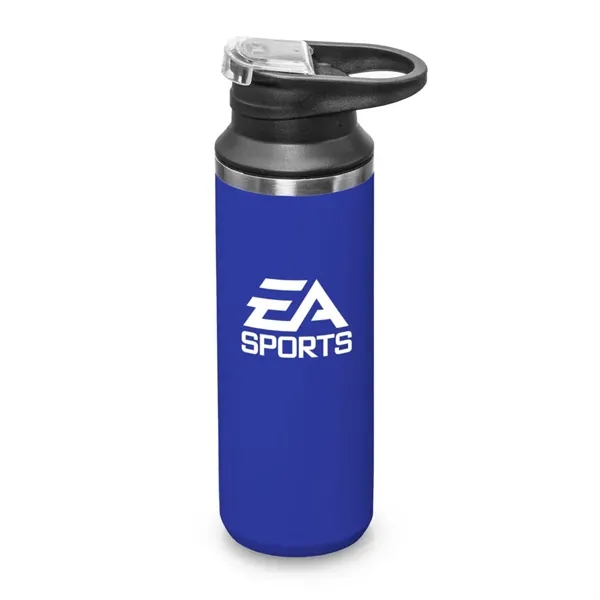 Della SS Water Bottle w/Handle & Flip Top - Della SS Water Bottle w/Handle & Flip Top - Image 7 of 12