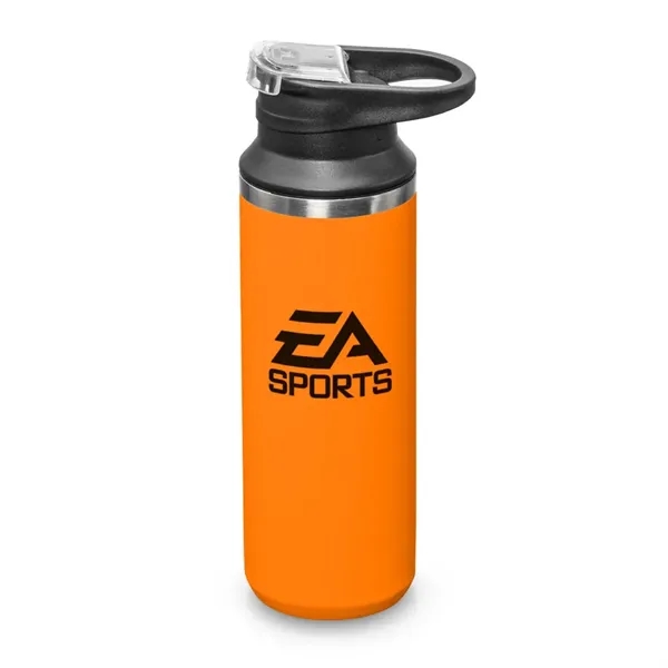 Della SS Water Bottle w/Handle & Flip Top - Della SS Water Bottle w/Handle & Flip Top - Image 9 of 12