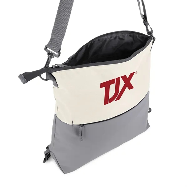 Ocean Plastic Two Tone Backpack Tote - Ocean Plastic Two Tone Backpack Tote - Image 2 of 9