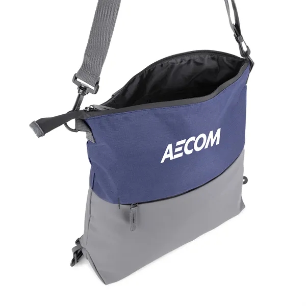 Ocean Plastic Two Tone Backpack Tote - Ocean Plastic Two Tone Backpack Tote - Image 6 of 9