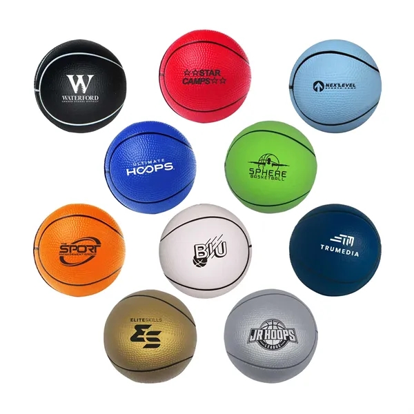Basketball Stress Ball Reliever - Basketball Stress Ball Reliever - Image 0 of 10