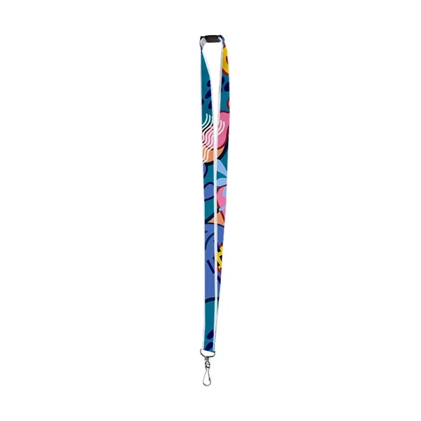 Recycled Polyester Lanyard - Recycled Polyester Lanyard - Image 6 of 6
