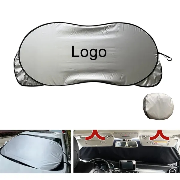 Foldable Car Windshield Sunshade - Foldable Car Windshield Sunshade - Image 0 of 5