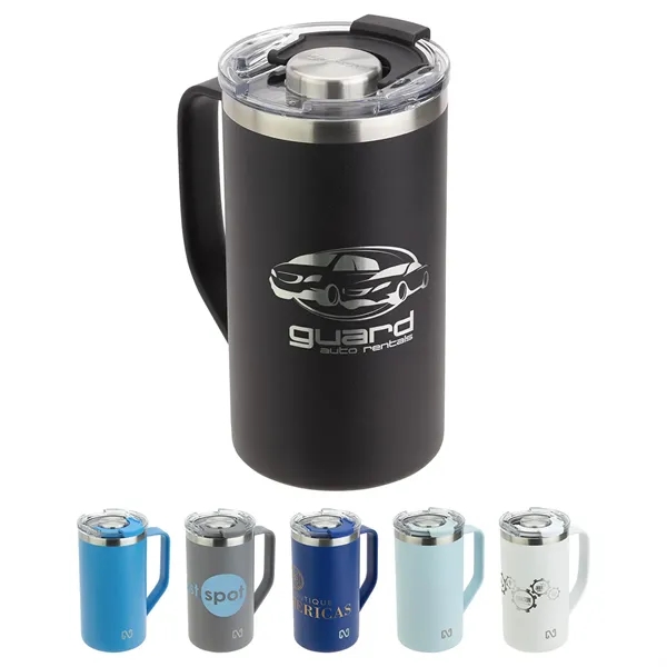 NAYAD® Metro 20 oz Stainless Double-wall Mug - NAYAD® Metro 20 oz Stainless Double-wall Mug - Image 0 of 6