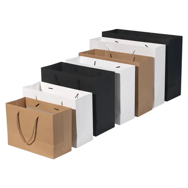 Boutique Shopping Bags with Handles - Boutique Shopping Bags with Handles - Image 0 of 3