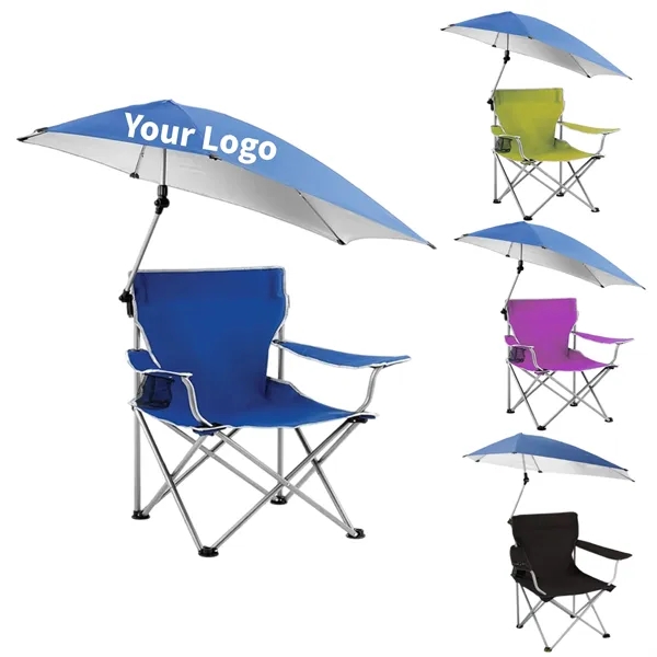 Portable Foldable Umbrella Camping Chair for Outdoor - Portable Foldable Umbrella Camping Chair for Outdoor - Image 0 of 2