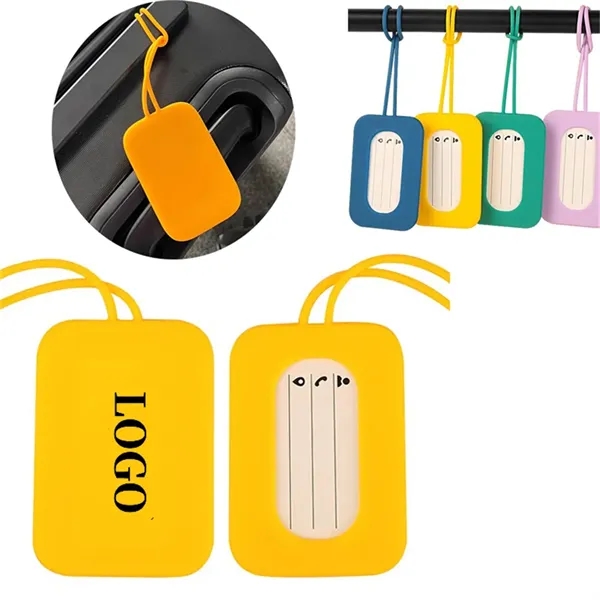 Vibrant Silicone Luggage Tags - Vibrant Silicone Luggage Tags - Image 0 of 3