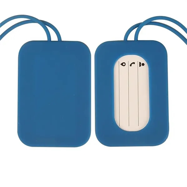 Vibrant Silicone Luggage Tags - Vibrant Silicone Luggage Tags - Image 2 of 3