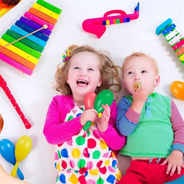 Plastic Mini Maraca Musical Instrument - Plastic Mini Maraca Musical Instrument - Image 1 of 2