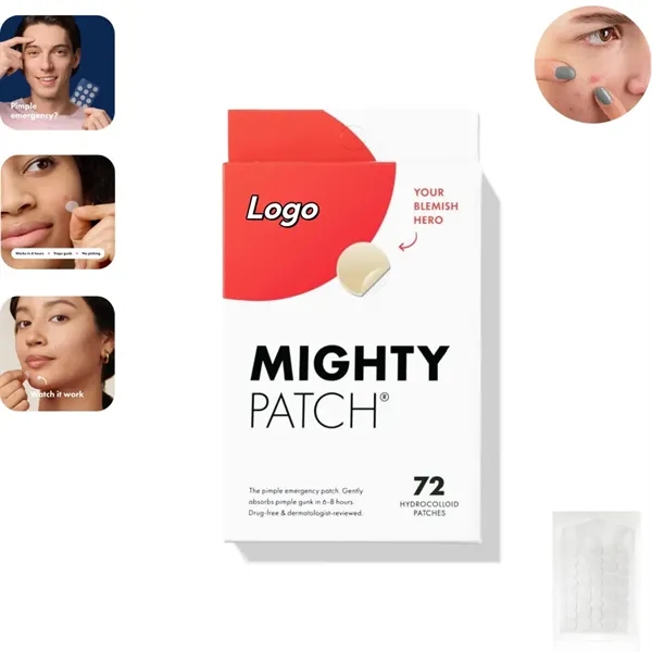 Invisible Acne Patch - Fast & Gentle Treatment - Invisible Acne Patch - Fast & Gentle Treatment - Image 0 of 8