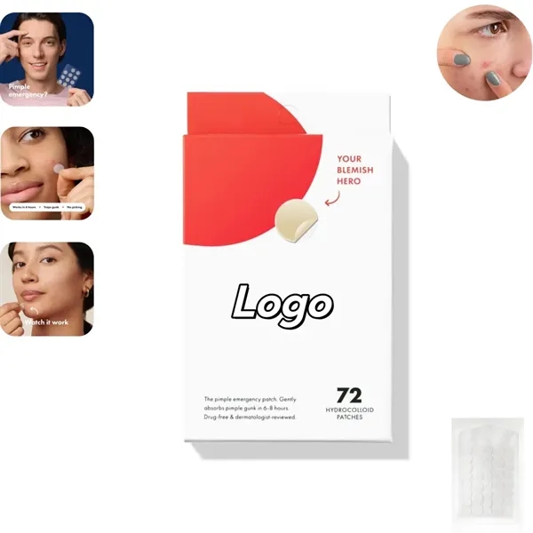Invisible Acne Patch - Fast & Gentle Treatment - Invisible Acne Patch - Fast & Gentle Treatment - Image 8 of 8