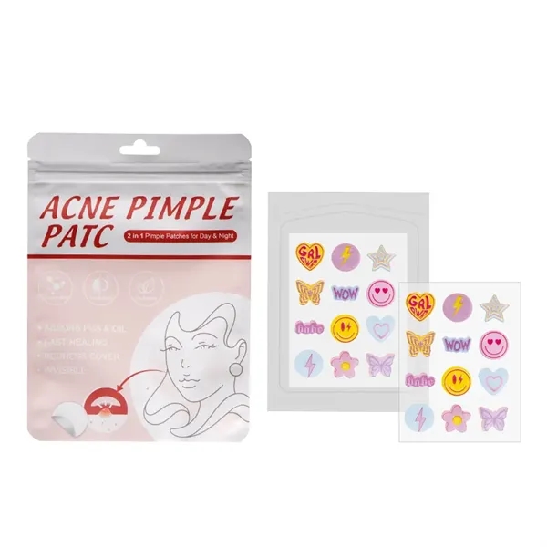 Pattern Mixed Acne Patch - Pattern Mixed Acne Patch - Image 0 of 3