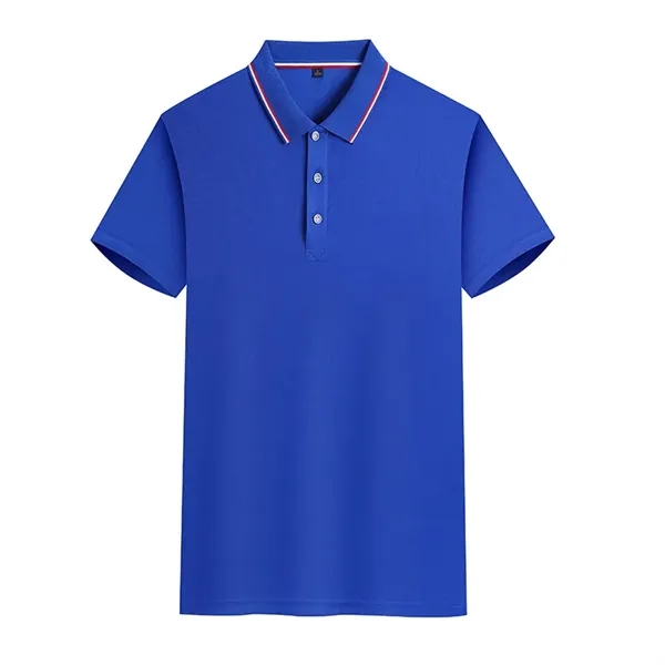 Unisex Short Sleeve Pocket Polo Shirt Uniform Performance Sh - Unisex Short Sleeve Pocket Polo Shirt Uniform Performance Sh - Image 1 of 11