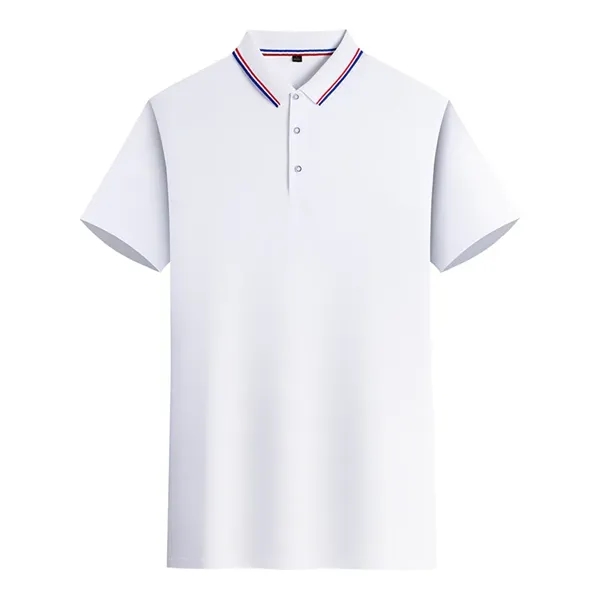 Unisex Short Sleeve Pocket Polo Shirt Uniform Performance Sh - Unisex Short Sleeve Pocket Polo Shirt Uniform Performance Sh - Image 2 of 11