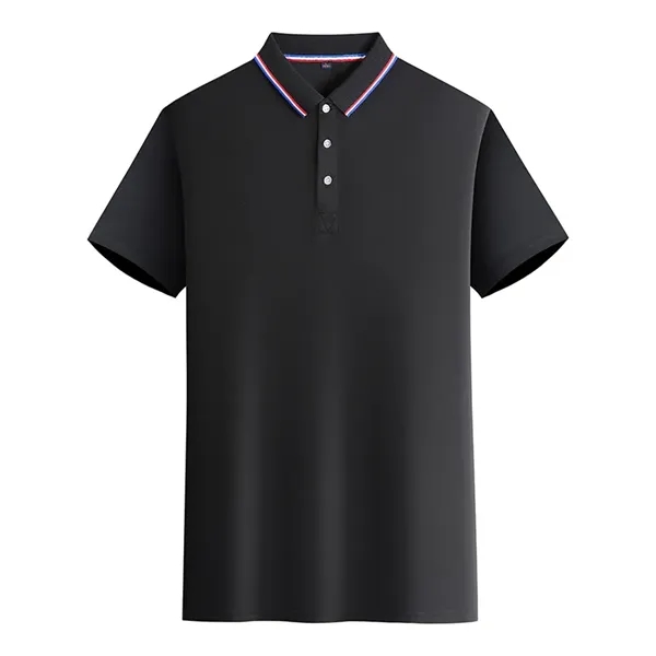 Unisex Short Sleeve Pocket Polo Shirt Uniform Performance Sh - Unisex Short Sleeve Pocket Polo Shirt Uniform Performance Sh - Image 3 of 11