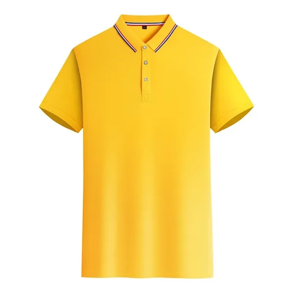 Unisex Short Sleeve Pocket Polo Shirt Uniform Performance Sh - Unisex Short Sleeve Pocket Polo Shirt Uniform Performance Sh - Image 5 of 11