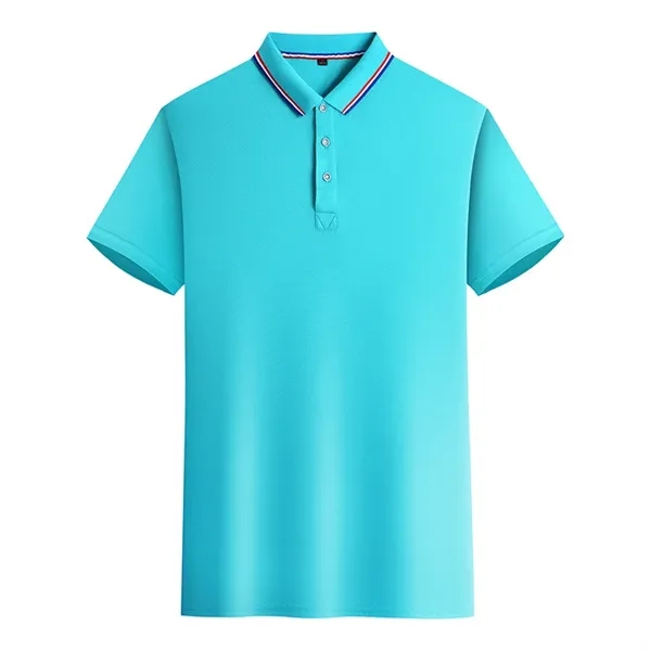 Unisex Short Sleeve Pocket Polo Shirt Uniform Performance Sh - Unisex Short Sleeve Pocket Polo Shirt Uniform Performance Sh - Image 6 of 11