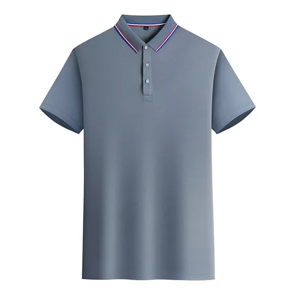 Unisex Short Sleeve Pocket Polo Shirt Uniform Performance Sh - Unisex Short Sleeve Pocket Polo Shirt Uniform Performance Sh - Image 7 of 11