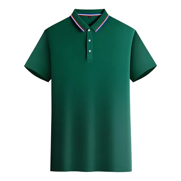 Unisex Short Sleeve Pocket Polo Shirt Uniform Performance Sh - Unisex Short Sleeve Pocket Polo Shirt Uniform Performance Sh - Image 9 of 11