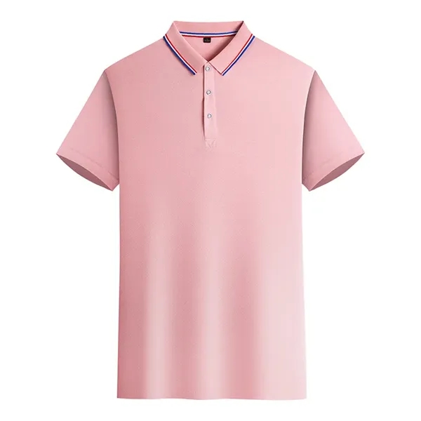 Unisex Short Sleeve Pocket Polo Shirt Uniform Performance Sh - Unisex Short Sleeve Pocket Polo Shirt Uniform Performance Sh - Image 10 of 11
