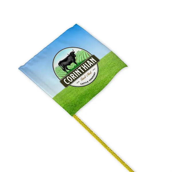 50" Whip Rods With 12"x12" Custom Digital Flag - 50" Whip Rods With 12"x12" Custom Digital Flag - Image 1 of 9