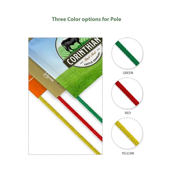 50" Whip Rods With 12"x12" Custom Digital Flag - 50" Whip Rods With 12"x12" Custom Digital Flag - Image 7 of 9