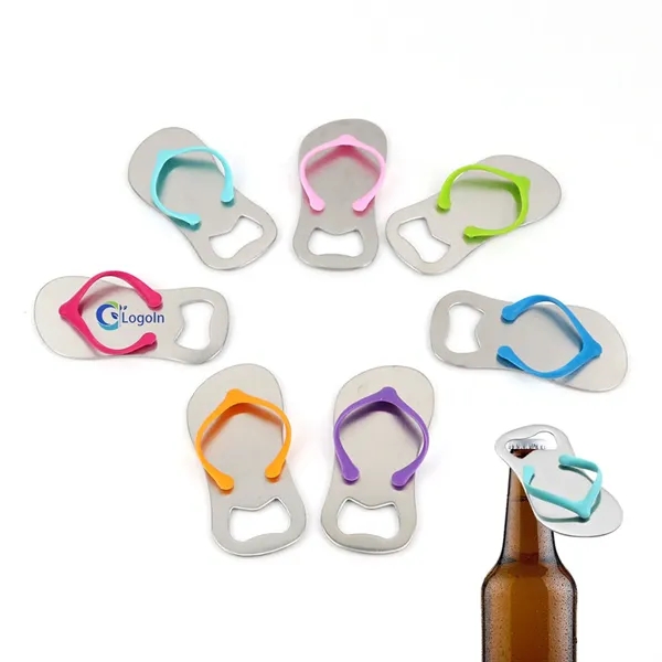 Creative Flip Flop Bottle Opener Funny Hawaiian Party Favors - Creative Flip Flop Bottle Opener Funny Hawaiian Party Favors - Image 0 of 6