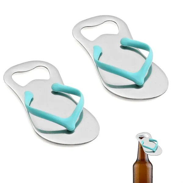 Creative Flip Flop Bottle Opener Funny Hawaiian Party Favors - Creative Flip Flop Bottle Opener Funny Hawaiian Party Favors - Image 6 of 6
